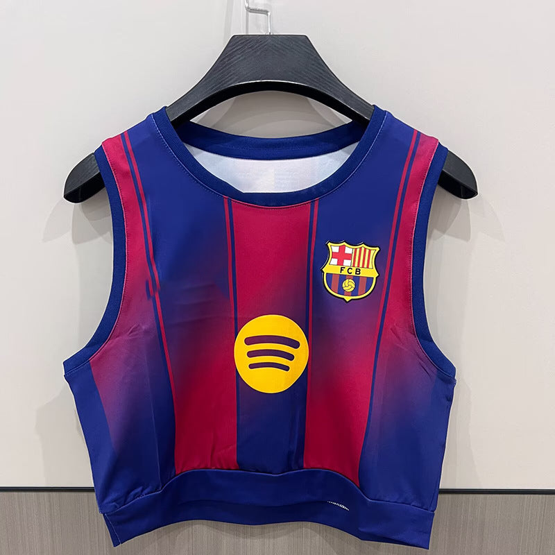 Women's sports vest football baby cheerleading uniform
