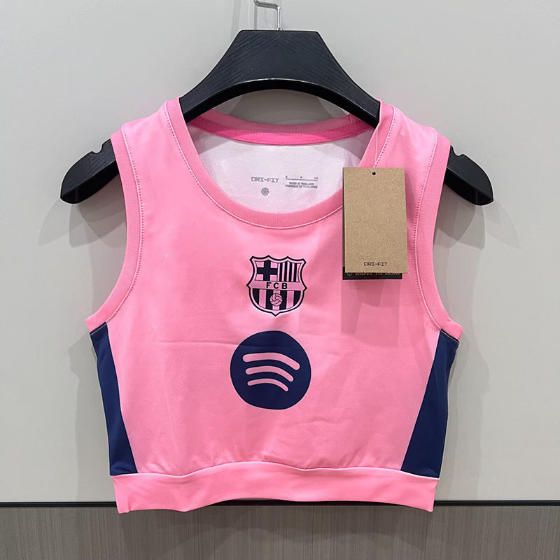 Women's sports vest football baby cheerleading uniform