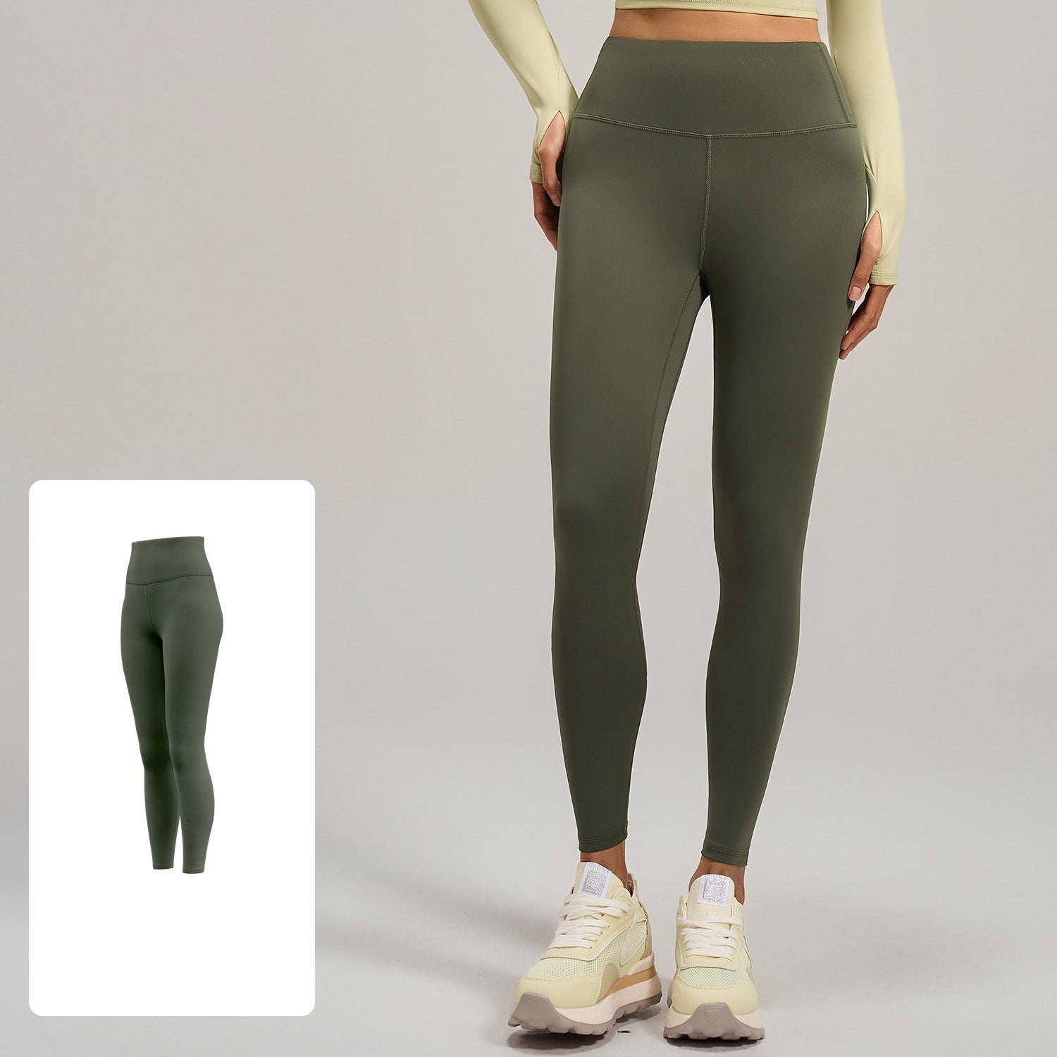 High-elastic yoga pants, high-waist hip-lifting exercise, tight-fitting fitness suit pants