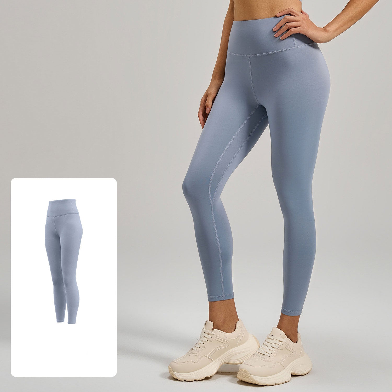 High-elastic yoga pants, high-waist hip-lifting exercise, tight-fitting fitness suit pants
