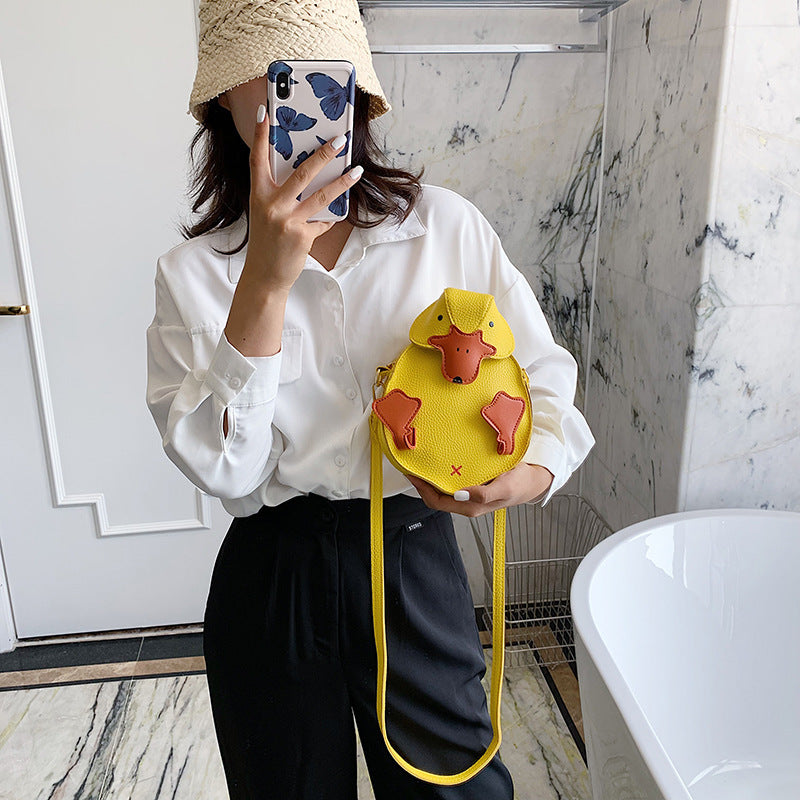 Girls' shoulder bag fashion contrast color shoulder crossbody bag