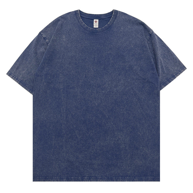 230g heavy cotton washed to make old vintage T-shirts.