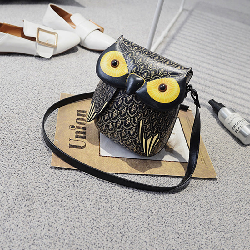 New fashion kitten bag cartoon owl bag in spring