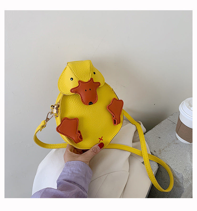 Girls' shoulder bag fashion contrast color shoulder crossbody bag