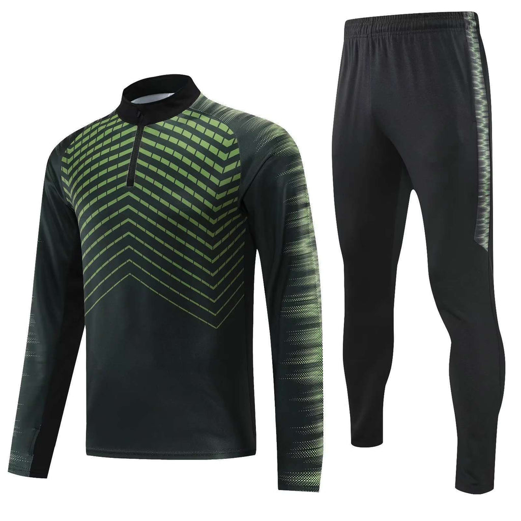 Outdoor running training suit spring and autumn long sleeve breathable quick-drying sportswear fitness training equipment