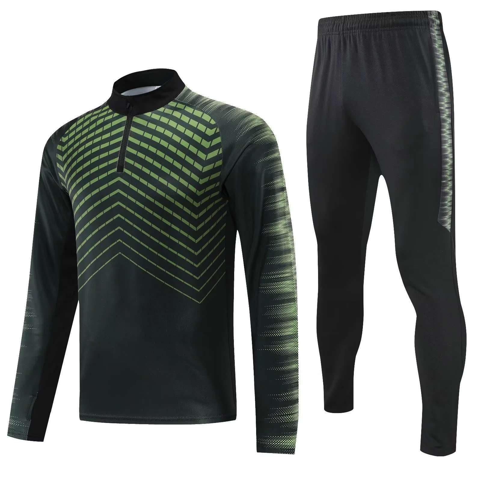 Outdoor running training suit spring and autumn long sleeve breathable quick-drying sportswear fitness training equipment