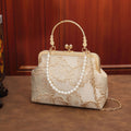 New elegant dinner clip bag female handbag