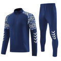 Half-zipper training suit in spring and autumn, long-sleeved slim exercise clothes, breathable quick-drying equipment.