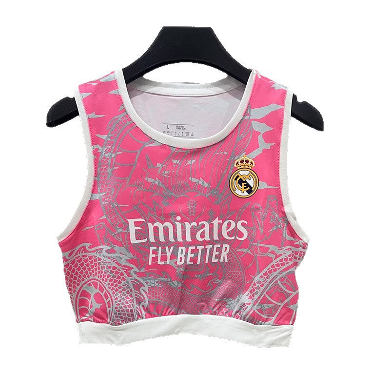 Women's sports fashion football vest