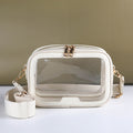 New transparent messenger bag fashion cosmetic bag