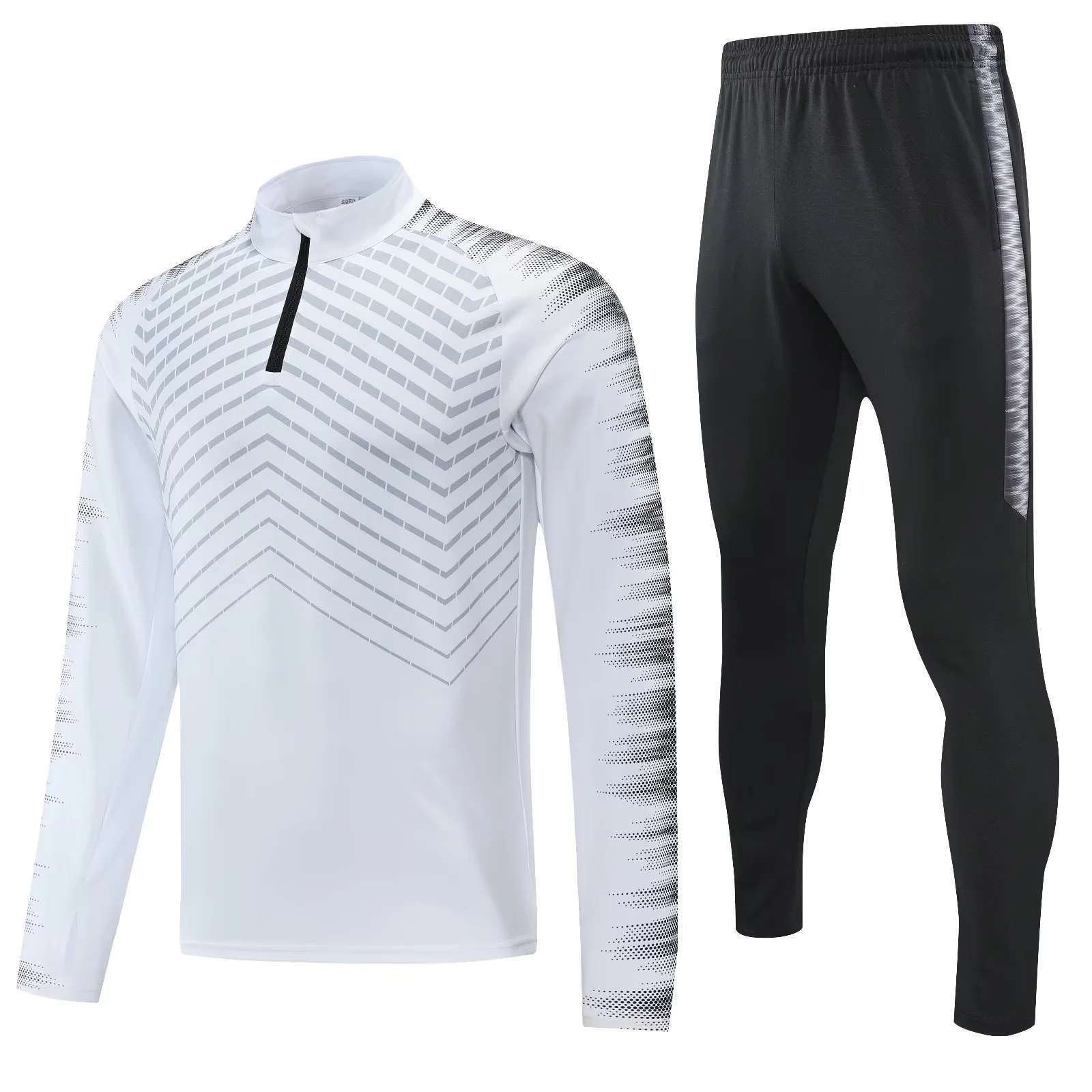Outdoor running training suit spring and autumn long sleeve breathable quick-drying sportswear fitness training equipment
