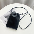 New mobile phone bag handbag fashion simple little blessing bag shoulder slung bucket bag.