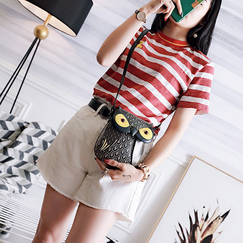 New fashion kitten bag cartoon owl bag in spring