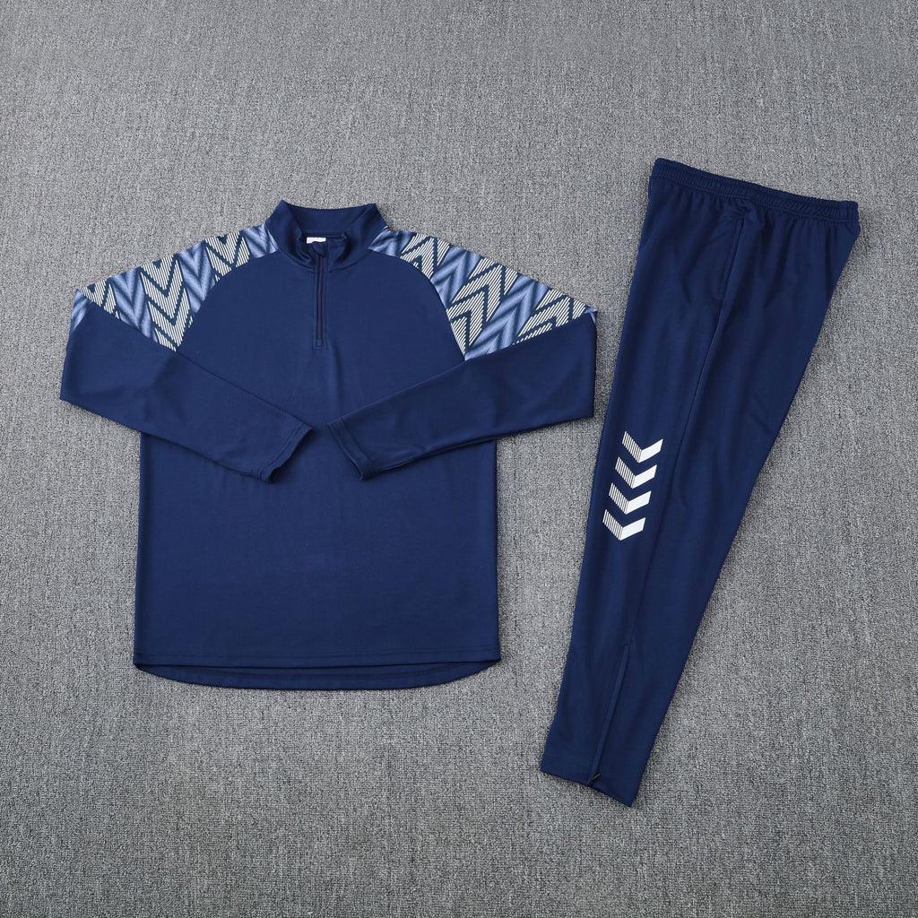 Half-zipper training suit in spring and autumn, long-sleeved slim exercise clothes, breathable quick-drying equipment.