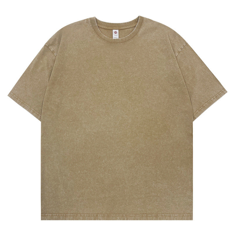 230g heavy cotton washed to make old vintage T-shirts.