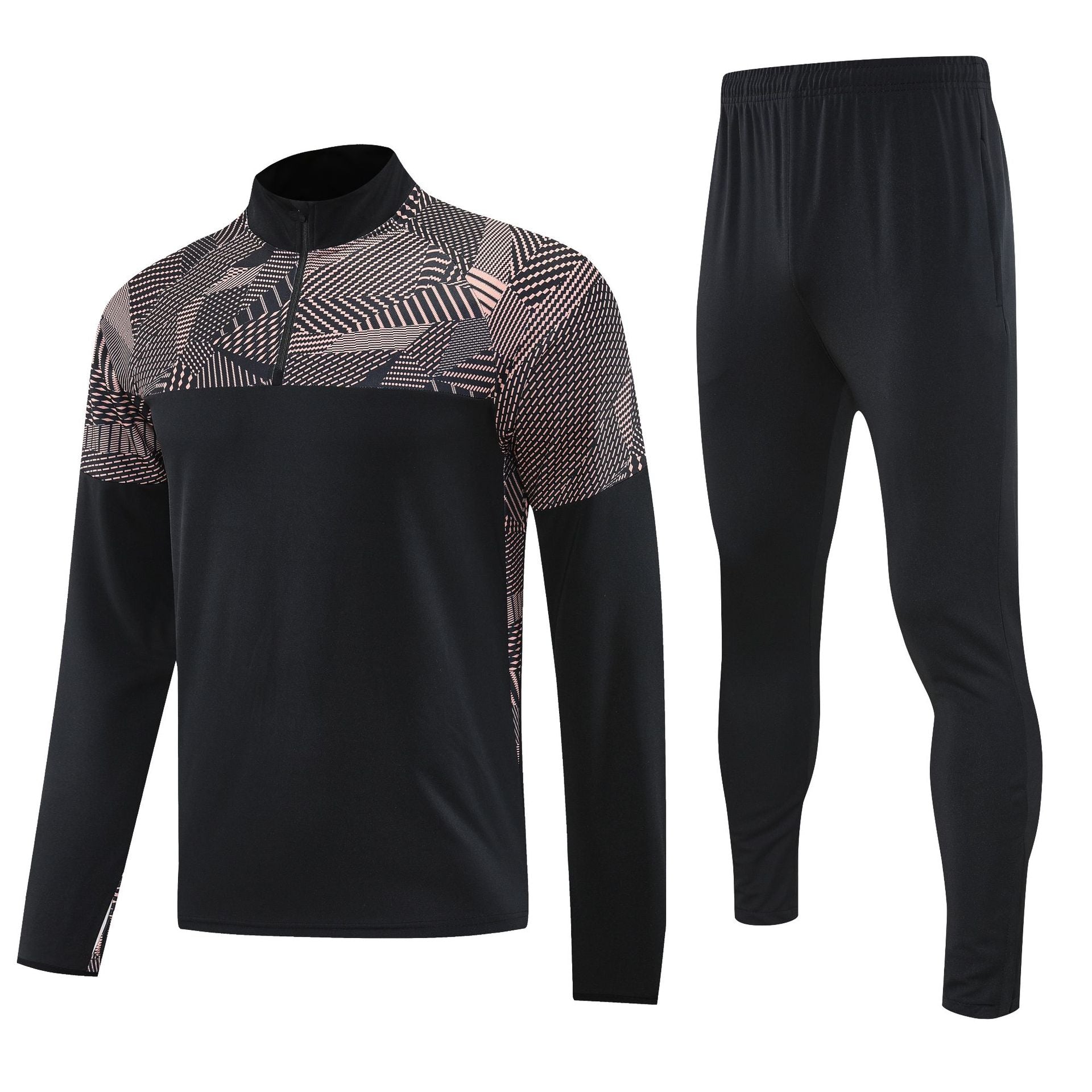 Professional quick-drying training suit for women's autumn and winter long-sleeved high-elastic slim exercise and fitness suit