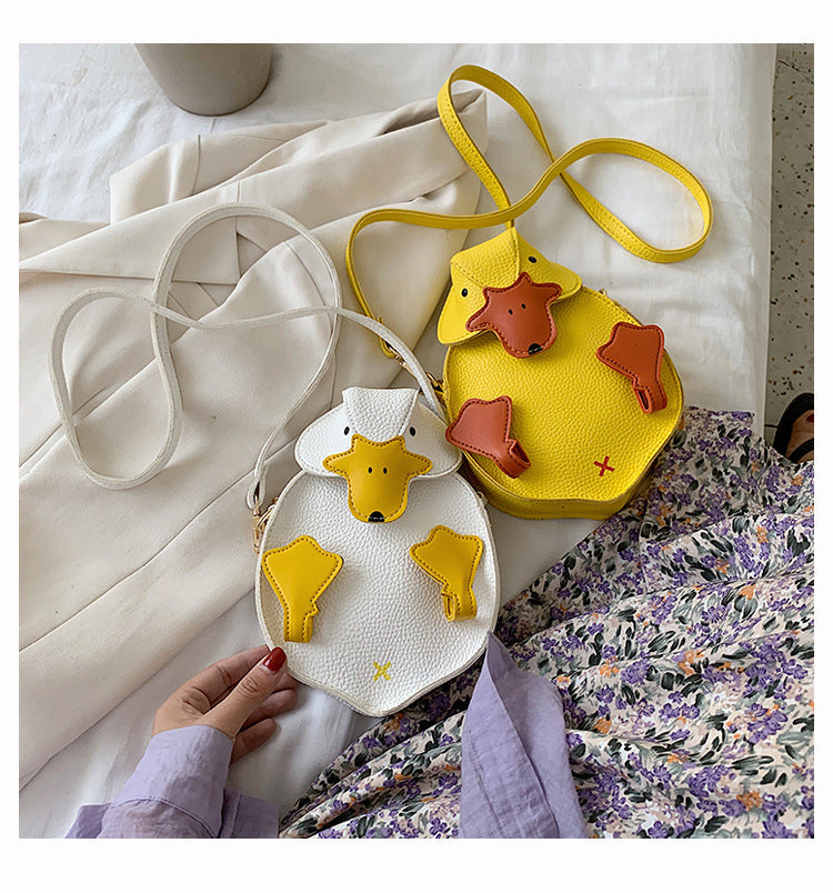 Girls' shoulder bag fashion contrast color shoulder crossbody bag