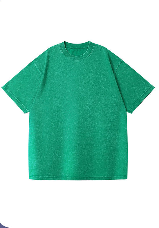 230g vintage cotton loose bottoming round neck to make old T-shirts.