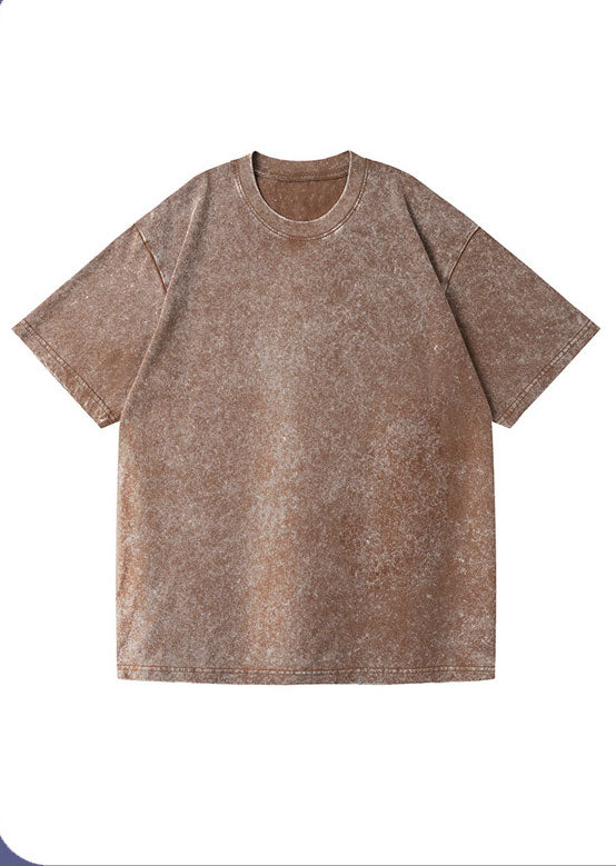 230g vintage cotton loose bottoming round neck to make old T-shirts.
