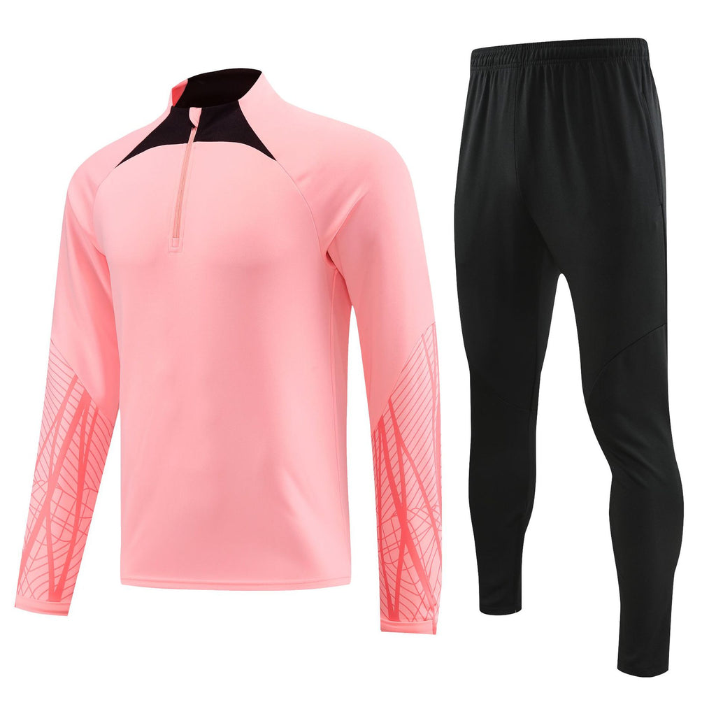 Couples football training clothes student class clothes sports suit men's and women's leisure outdoor long-sleeved coat