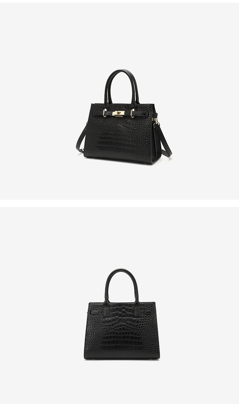 Women's versatile bag 2026 new summer fashion large capacity women's leather handbag