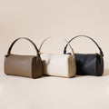 Cowhide women's bag, simple armpit leather bag, women's new trendy and versatile handbag, diagonal cross bag