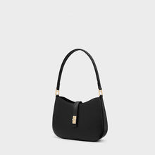 Genuine leather texture bag for women 2026 new product, fashionable and versatile, simple and niche single shoulder armpit bag, crescent bag