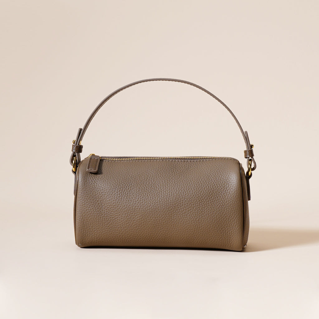 Cowhide women's bag, simple armpit leather bag, women's new trendy and versatile handbag, diagonal cross bag