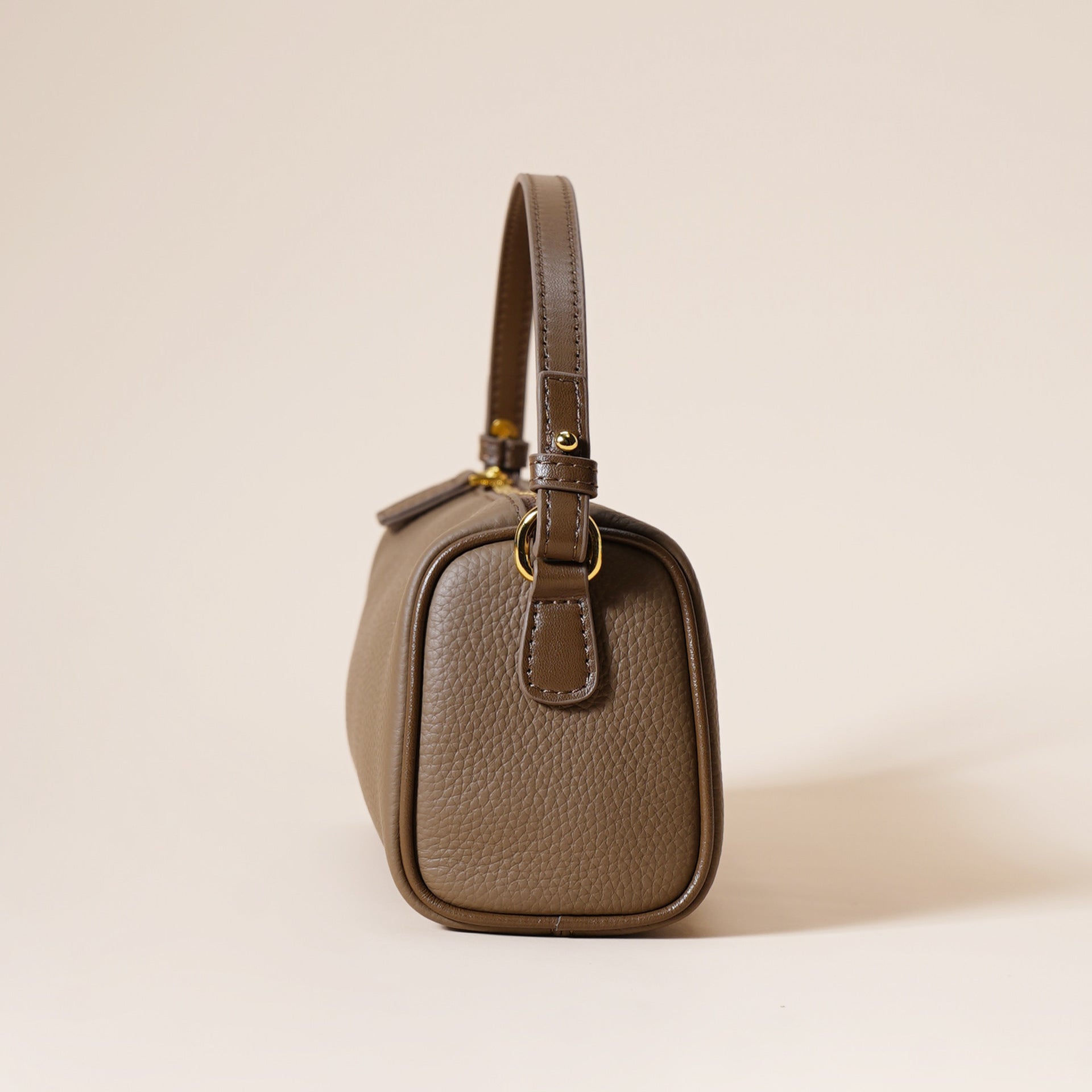 Cowhide women's bag, simple armpit leather bag, women's new trendy and versatile handbag, diagonal cross bag