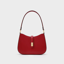Genuine leather texture bag for women 2026 new product, fashionable and versatile, simple and niche single shoulder armpit bag, crescent bag