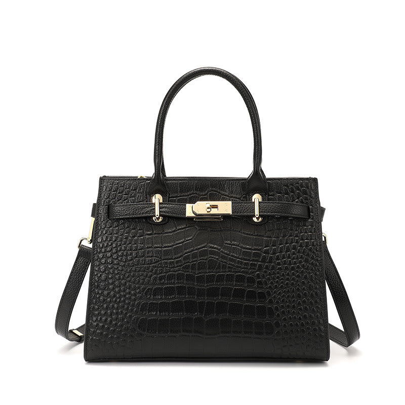 Women's versatile bag 2026 new summer fashion large capacity women's leather handbag