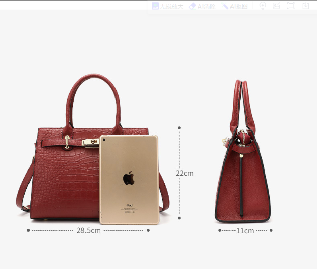 Women's versatile bag 2026 new summer fashion large capacity women's leather handbag