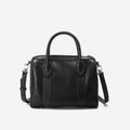 Large capacity Boston bag cowhide niche handbag commuter crossbody single shoulder pillow bag
