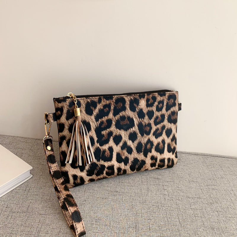 New summer women's printed clutch bag